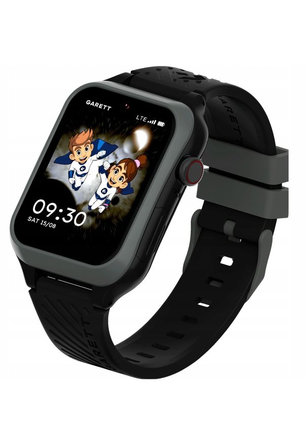 GARETT - Garett Kids Essa 2 4G AI Czarny. Kolor: czarny