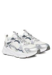 Plein Sport Sneakersy Track-King Mag FAES USC0843 STE003N Biały. Kolor: biały. Materiał: mesh, materiał #6