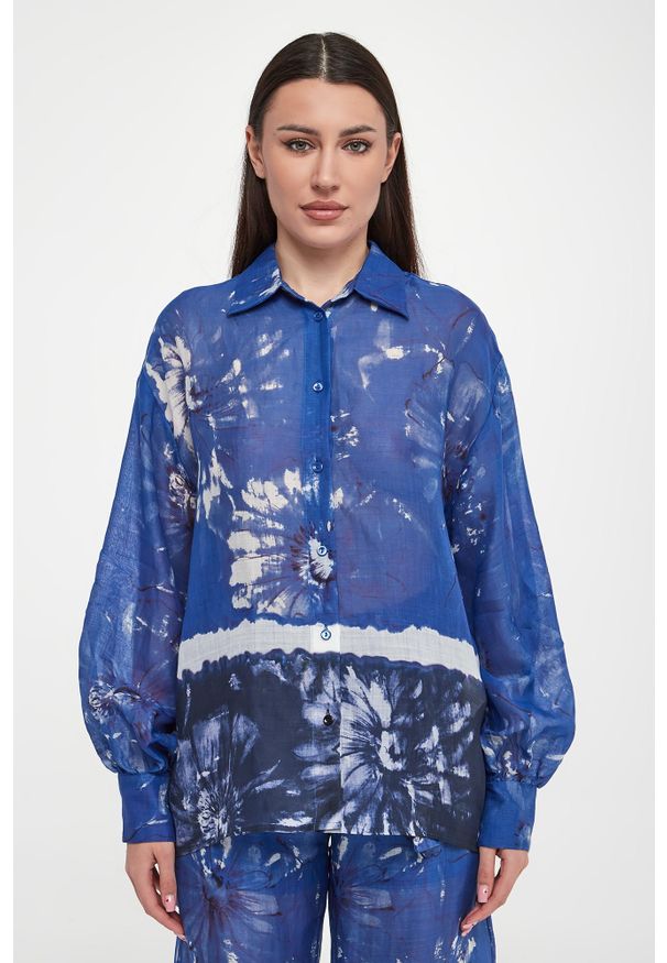 Ermanno Firenze - Koszula damska z ramii ERMANNO FIRENZE