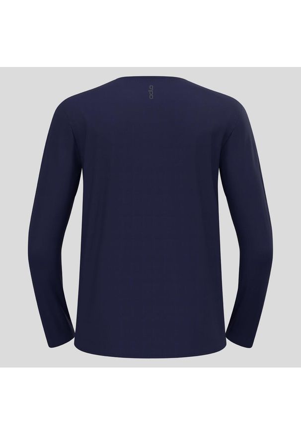 Koszulka z długim rękawem męska Odlo ZEROWEIGHT CHILL-TEC T-shirt crew neck l/s. Kolor: niebieski. Długość rękawa: długi rękaw. Długość: długie. Sport: bieganie