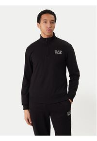 EA7 Emporio Armani Dres 7M001317 AF13512 UC001 Czarny Regular Fit. Kolor: czarny. Materiał: bawełna #6
