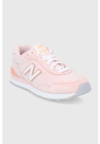 New Balance buty WL515CS3 kolor różowy. Zapięcie: sznurówki. Kolor: różowy. Materiał: guma #4