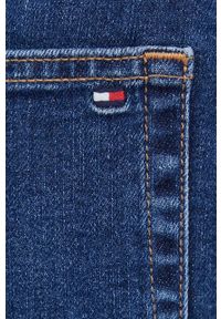 TOMMY HILFIGER - Tommy Hilfiger jeansy Carrot damskie high waist. Stan: podwyższony. Kolor: niebieski #4