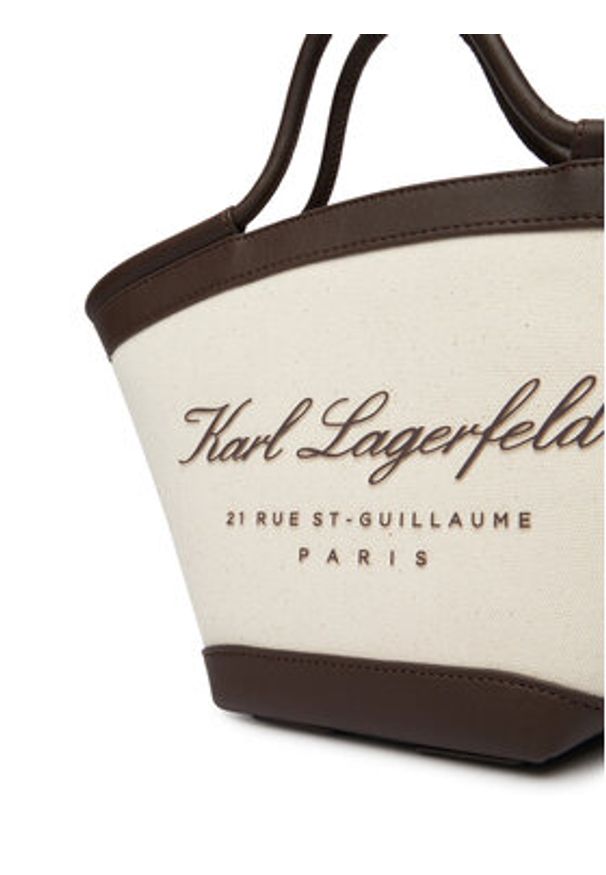 Karl Lagerfeld - KARL LAGERFELD Torebka B1W46067 Beżowy. Kolor: beżowy
