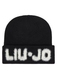 Liu Jo Czapka 2F5059 M0300 Czarny. Kolor: czarny. Materiał: wełna #1