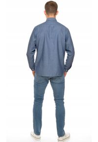 Lee - LEE WORKER SHIRT RELAXED FIT MĘSKA KOSZULA JEANSOWA DARK NAVY L68HJLNM. Materiał: jeans #7