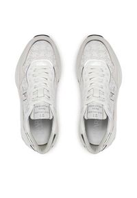 Karl Lagerfeld - KARL LAGERFELD Sneakersy KL63165 Biały. Kolor: biały. Materiał: materiał