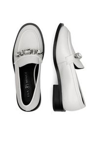 Eva Minge Loafersy WGA3289-1Z Biały. Kolor: biały. Materiał: skóra