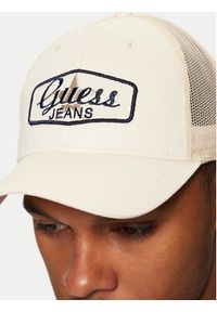 Guess Jeans Czapka z daszkiem M5RZ17 WF8V1 Écru. Materiał: materiał, bawełna #3
