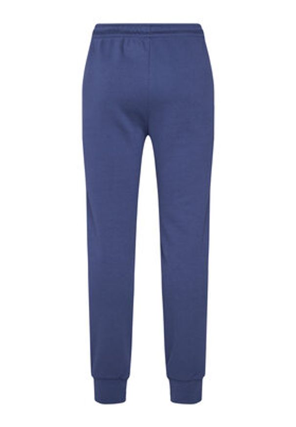 K-Way Spodnie dresowe Bishop K31313W Granatowy Slim Fit. Kolor: niebieski. Materiał: bawełna