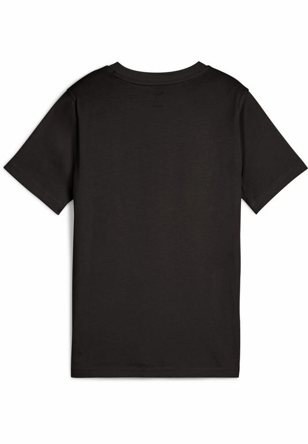 Puma - Młodzieżowa koszulka Essentials Logo Lab Summer PUMA Black. Kolor: czarny. Materiał: guma. Wzór: nadruk. Sezon: lato