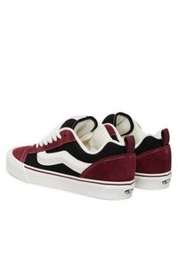 Vans Tenisówki Knu Skool VN000D2202Y1 Bordowy. Kolor: czerwony. Materiał: skóra, zamsz #2