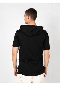 La Haine Inside Us T-shirt | 3M LM131 | Mężczyzna | Czarny. Okazja: na co dzień. Typ kołnierza: kaptur. Kolor: czarny. Materiał: bawełna. Styl: sportowy, casual, elegancki #4