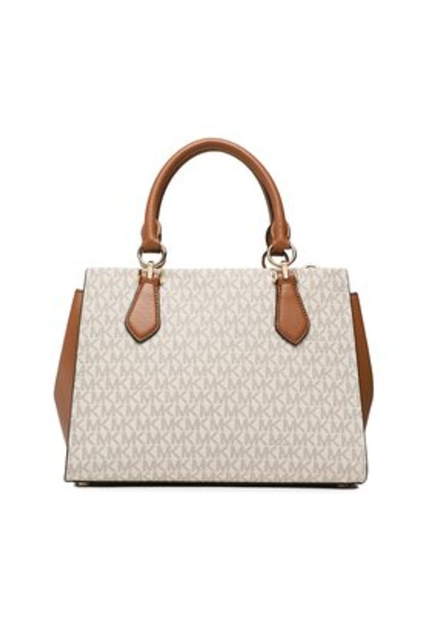 MICHAEL Michael Kors Torebka Marilyn 30S2G6AS2B Beżowy. Kolor: beżowy. Materiał: skórzane