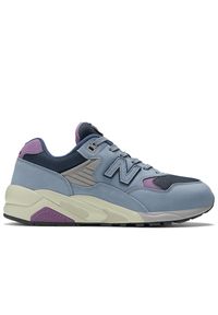 Buty New Balance MT580VB2 - niebieskie. Okazja: na co dzień. Kolor: niebieski. Materiał: materiał, syntetyk, guma, skóra. Szerokość cholewki: normalna #1