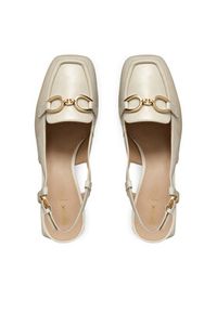 Geox Czółenka D Coronilla D55D1A 000TU C1122 Beżowy. Kolor: beżowy. Materiał: skóra #4