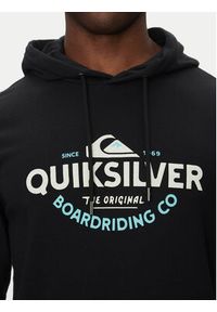 Quiksilver Bluza EQYFT05089 Czarny Regular Fit. Kolor: czarny. Materiał: bawełna