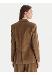 Weekend Max Mara Marynarka Katanga 2525046062 Brązowy Regular Fit. Kolor: brązowy. Materiał: bawełna #3