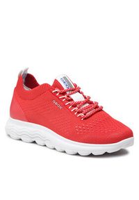 Geox Sneakersy D Spherica A D15NUA 0006K C7000 Czerwony. Kolor: czerwony. Materiał: materiał #5