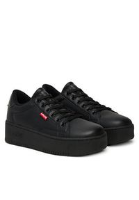Levi's® Sneakersy VUNB0021S Czarny. Kolor: czarny. Materiał: skóra #4