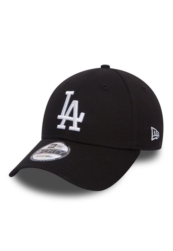 New Era - Czapka League Essential La Dodgers 11405493.LEAGUE.ESSENT-BLAoptWHI. Kolor: czarny