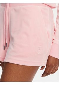 Juicy Couture Szorty sportowe Eve JCBHS224801 Różowy Regular Fit. Kolor: różowy. Materiał: syntetyk