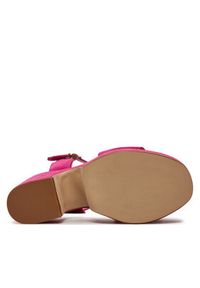 Guess Sandały Clody FLJCLO SUE04 Różowy. Kolor: różowy. Materiał: zamsz, skóra #3