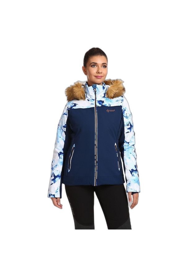 Damska kurtka narciarska Kilpi Lena. Kolor: niebieski. Sezon: zima. Sport: narciarstwo