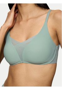 Triumph Biustonosz bezfiszbinowy Shape Smart 10209594 Zielony. Kolor: zielony. Materiał: syntetyk #5