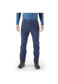 Spodnie softshellowe męskie Rab Incline AS Pants. Kolor: niebieski. Sport: turystyka piesza