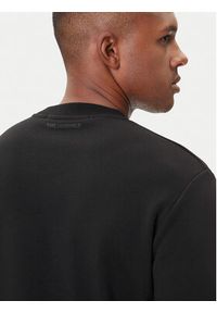 Karl Lagerfeld - KARL LAGERFELD Bluza 705061 554942 Czarny Regular Fit. Typ kołnierza: dekolt w karo. Kolor: czarny. Materiał: bawełna #4