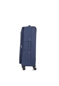 Ochnik - Komplet walizek na kółkach 19'/24'/28'. Kolor: niebieski. Materiał: materiał, nylon, poliester #7