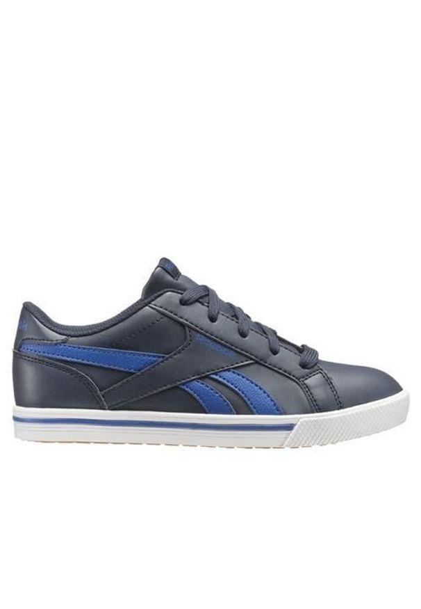 Buty do chodzenia dla dzieci Reebok Royal Comp 2 Collegiate. Zapięcie: sznurówki. Kolor: niebieski. Materiał: materiał, syntetyk, tkanina. Szerokość cholewki: normalna. Model: Reebok Royal. Sport: turystyka piesza