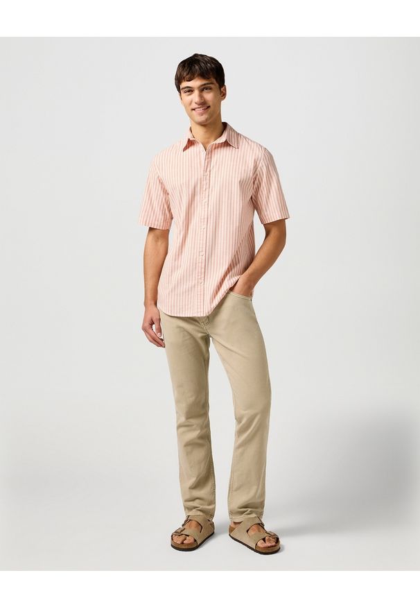 Wrangler - MESKIE SPODNIE WRANGLER GREENSBORO TIMBERWOLF 112362556