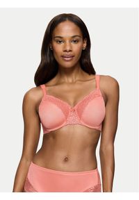 Triumph Biustonosz z fiszbiną Ladyform Soft W X 10166306 Różowy. Kolor: różowy. Materiał: syntetyk #1
