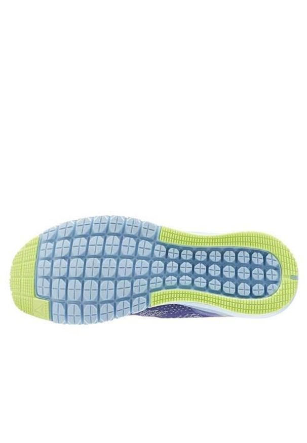 Buty do biegania damskie Reebok Print Smooth Clip U. Zapięcie: sznurówki. Kolor: fioletowy. Materiał: syntetyk, tkanina, materiał. Szerokość cholewki: normalna. Wzór: nadruk. Model: Reebok Print. Sport: bieganie