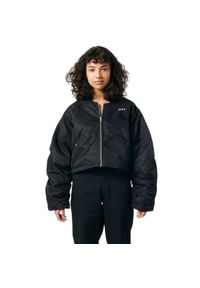 Kurtka turystyczna damska HUF Paisley Satin. Kolor: czarny. Materiał: nylon. Wzór: paisley. Sport: turystyka piesza #2