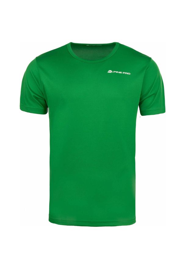 ALPINE PRO - Męska Koszulka Sportowa Alpine Pro Ohvice 2XL - Oddychająca i Stylowa. Kolor: fioletowy. Sport: turystyka piesza