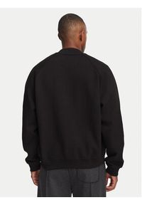 Hugo - HUGO Kurtka bomber Dabin 50563037 Czarny Oversize. Kolor: czarny. Materiał: bawełna #4