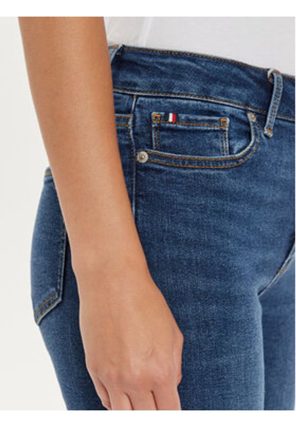 TOMMY HILFIGER - Tommy Hilfiger Jeansy Harlem WW0WW44114 Niebieski Skinny Fit. Kolor: niebieski