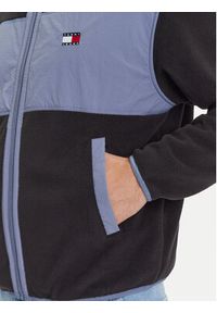 Tommy Jeans Polar DM0DM21906 Czarny Relaxed Fit. Kolor: czarny. Materiał: syntetyk