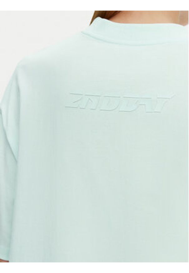 2NDDAY T-Shirt Arale 2252245310 Niebieski Loose Fit. Kolor: niebieski. Materiał: bawełna