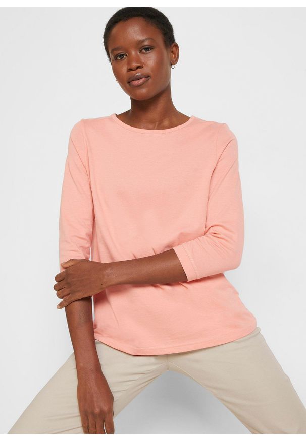 bonprix - Bluza z długim rękawem (zestaw 5 szt.). Kolor: zielony. Długość rękawa: długi rękaw. Długość: długie