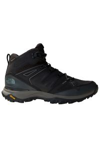 Buty The North Face Hedgehog Mid Gore-Tex 0A8AAAKT01 - czarne. Kolor: czarny. Materiał: nubuk, syntetyk, guma. Szerokość cholewki: normalna. Technologia: Gore-Tex