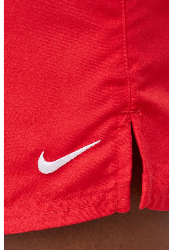 Nike - Szorty kąpielowe. Kolor: czerwony