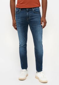 Mustang - MUSTANG Frisco Skinny MĘSKIE SPODNIE JEANSOWE JEANSY DŻINS Denim Blue 1014586 5000 433