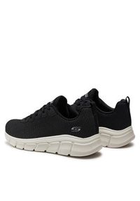 skechers - Skechers Sneakersy Bobs B Flex-Visionary Essence 117346/BLK Czarny. Kolor: czarny. Materiał: mesh, materiał #4