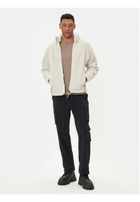 Napapijri Polar NP0A88TC Beżowy Regular Fit. Kolor: beżowy. Materiał: syntetyk