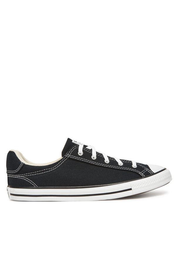Converse Trampki Chuck Taylor All Star Dainty Lucky A12950C Czarny. Kolor: czarny. Materiał: materiał