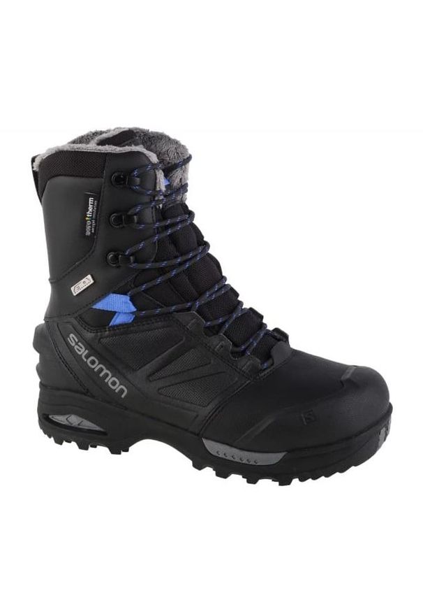 salomon - Buty Salomon Toundra Pro Cswp W 399722 czarne. Zapięcie: sznurówki. Kolor: czarny. Materiał: tkanina, skóra, guma